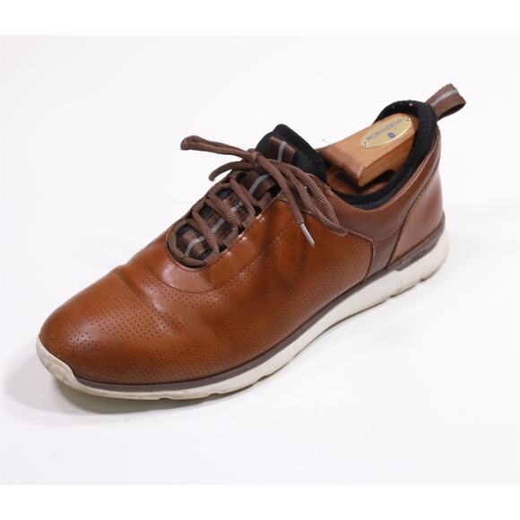 Johnston & Murphy Other - Johnston & Murphy XC4 Mens Prentiss U-Throat Brown Leather Sneakers Shoes 11.5 M